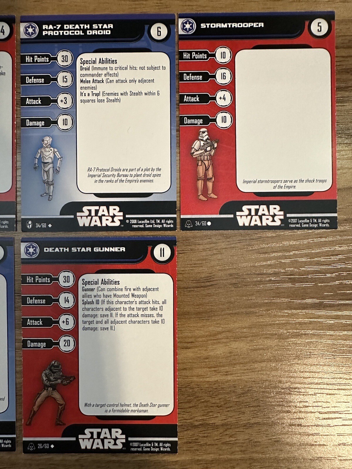 Star Wars Miniatures Lot of 12 Death Star Imperials eBay