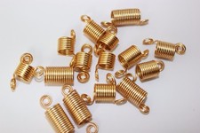 30PCs Hair Coil Dreadlocks Braiding Beads Spring Braid 