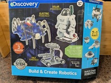 Discovery Build and Create Robotics Kit STEM-Solar, Electric and Salt Powered