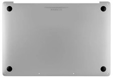 Apple MacBook Pro 15" A1990 2018/2019 Bottom Case Silver Grade A OEM
