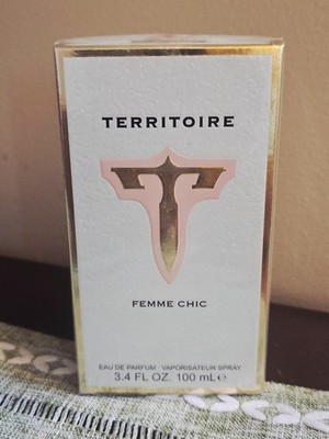 Territoire Femme Chic Eau De Parfum 100ml/3.4 oz for Women-New in Sealed Box