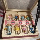 Vintage 1980s Cabbage Patch Kids Brag Bag 8 Dolls Original Case