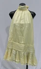 Peppermayo Women's Willow Chiffon Mini Dress CG2 Yellow Size US: 10 NWT
