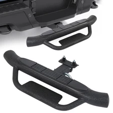 FOR 2" RECEIVER REAR BUMPER TRAILER TOWING HITCH STEP BAR GUARD 27"WIDE X 4"OD