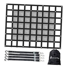 Surmountway Heavy Duty Cargo Net with Mesh 1100LBS Capacity 72"x57"