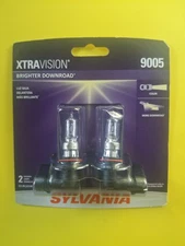 NEW - Sylvania XtraVision 9005 - Brighter Downroad - Free ShipN!