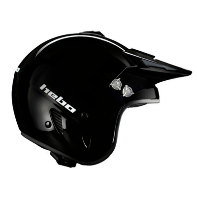 Hebo Zone Classic Mono Helmet - Large - (Black)