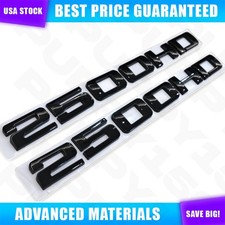 2pcs 2500hd Door Side Emblem Letter Badge Accessories For Silverado Sierra 07-21