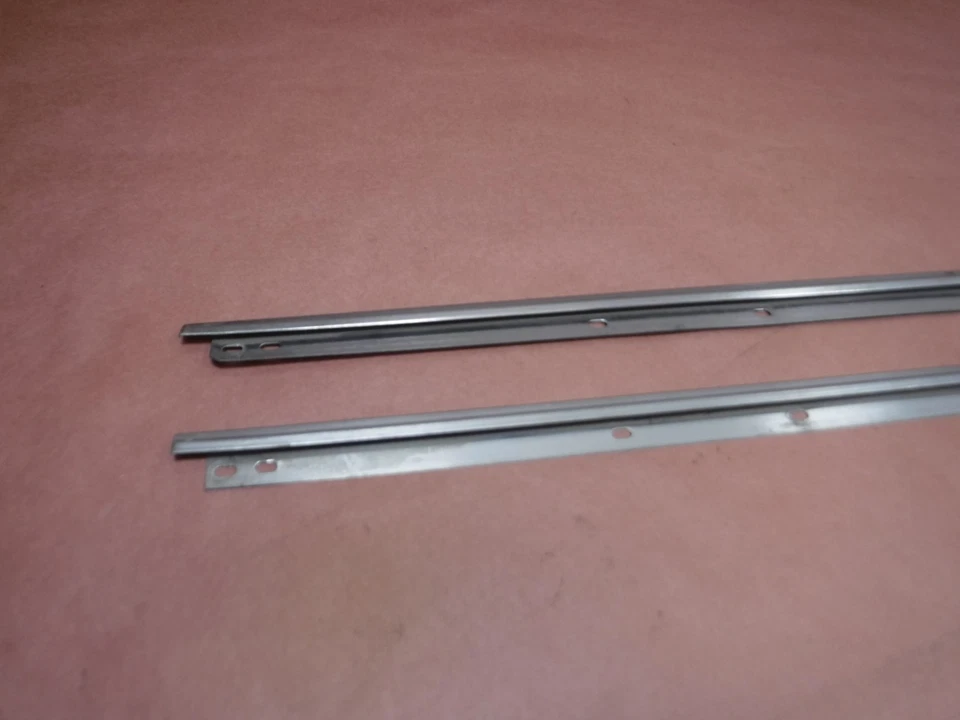 Tiras de moldura de puerta superior delantera para Jeep Wagoneer J10 74-85 conductor pasajero OEM Foto 2 de 4