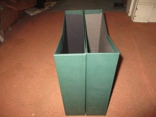 SCOTT ALBUM SLIP CASES LOT OF 2 SEE PICS FOR DIMENSIONS LOT 2