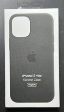 Apple Silicone Case MagSafe for iPhone 12 mini Black NEW