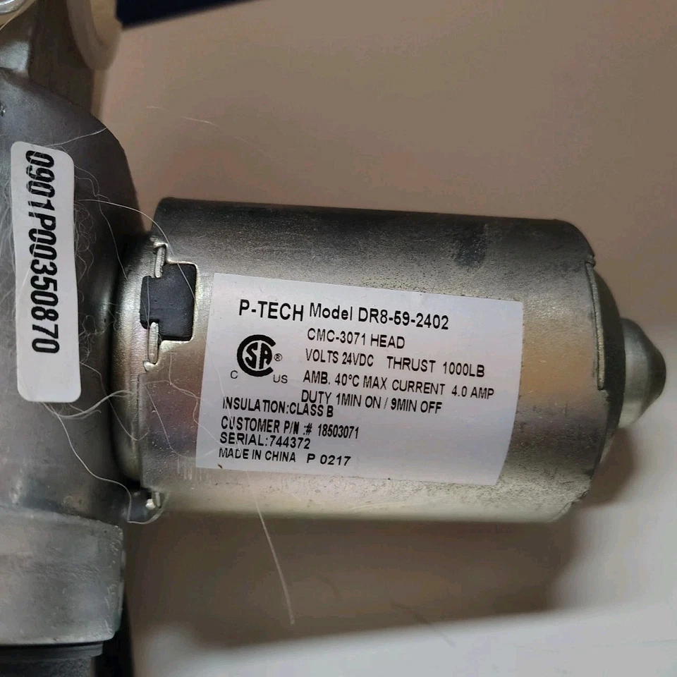 Número de sueño cama ajustable Flexfit actuador motor P-TECH DR8-59-2402 cabeza pie  Foto 2 de 4