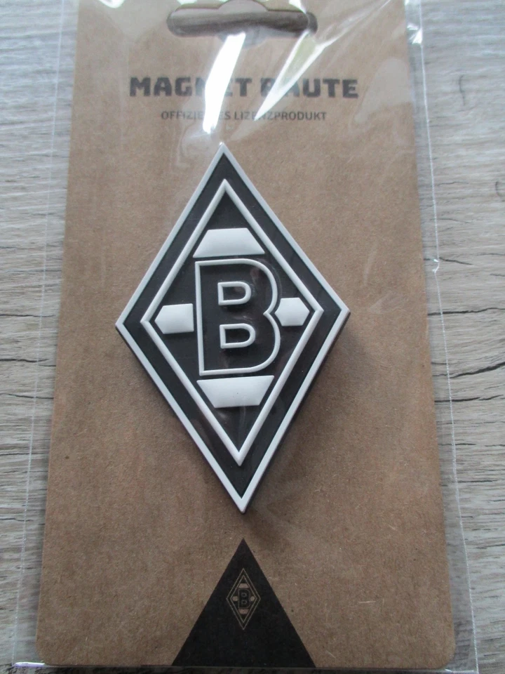 VFL BORUSSIA M'GLADBACH Borussia Mönchengladbach Magnet " Raute "