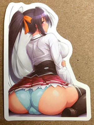 Waifu Sticker Girl Idol Music Summer School Bikini Lingerie Athlete Anime Manga - Image 1 of 3
