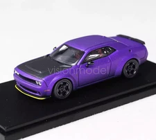 FW 1:64 For Purple SRT Hellcat Muscle Sports Diecast Metal Model Collection NIB