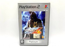 Gioco Tekken 4 Platinum Sony Playstation PS2 Completo Funzionante ITA testato