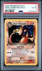POKEMON 2000 1ST EDITION DARK CHARIZARD HOLO TEAM ROCKET PSA 4