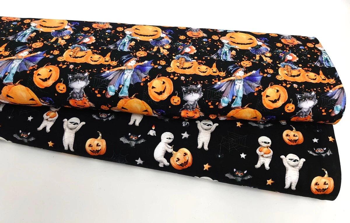 Halloween jersey best sale fabric