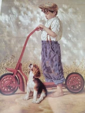 Jim Daly " Go Home " # 26/950 S/N MINT $500 Value  Very Rare Children Dog.