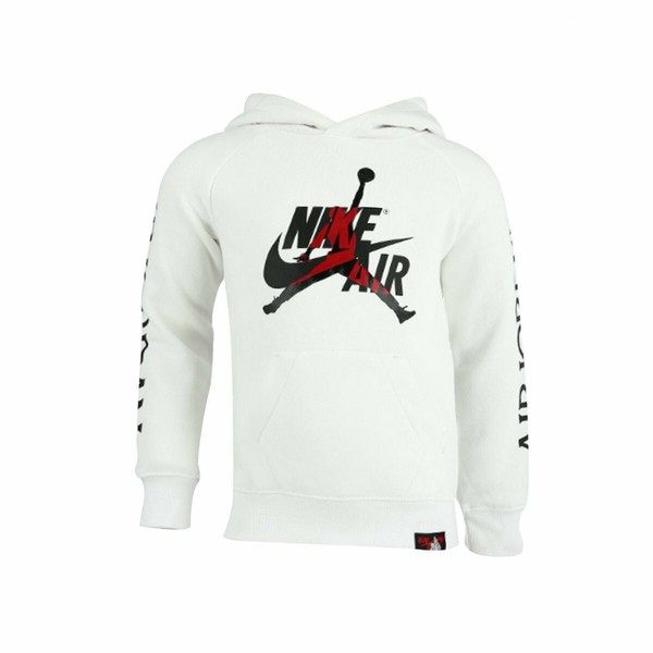 Nike Air Jordan Jumpman Classic Fleece Hoodie White Men’s Size 2xl