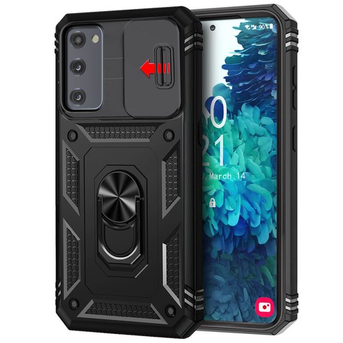 For Samsung Galaxy S20 FE/FE 5G Ring Stand Case Cover Privacy Screen Protector - 第 27/57 張圖片