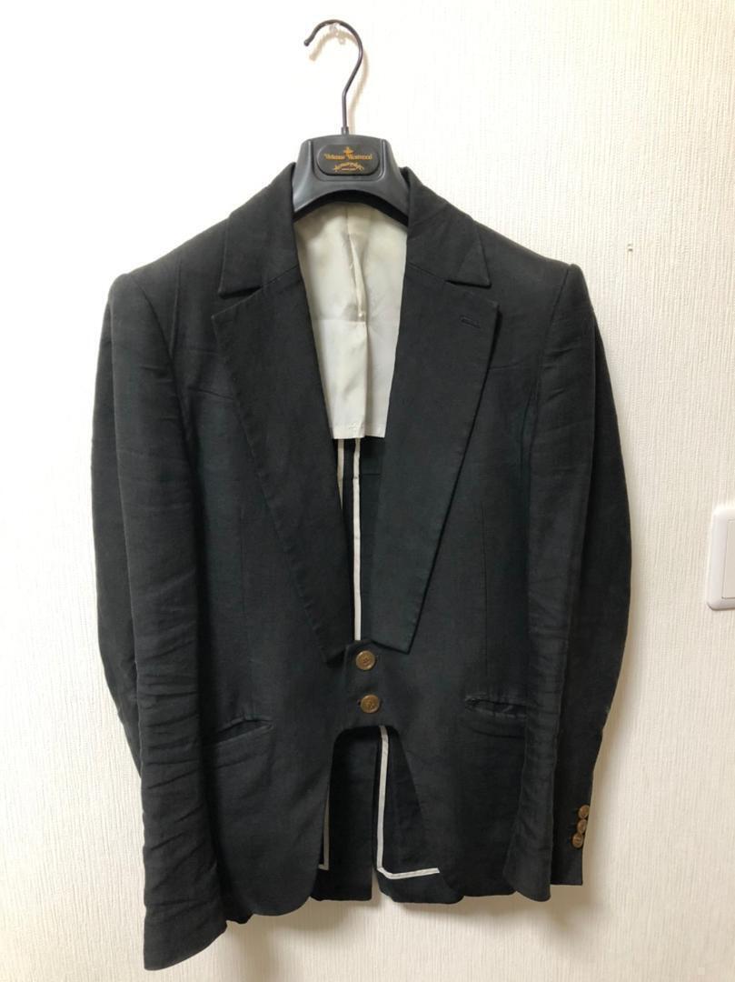 Vivienne Westwood Men's Jacket Black Size 44 M F/S from Vivienne Westwood Men's Jacket Black Size 44 M F/S from