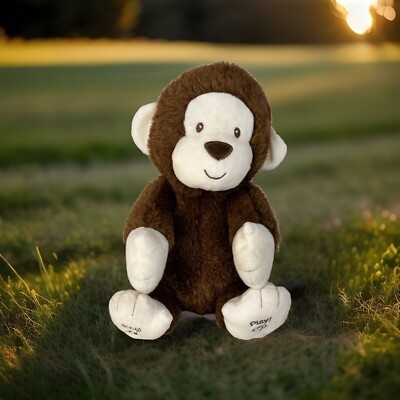 Baby Gund Animated Clappy the Monkey Sing & Play Interactive Plush Toy