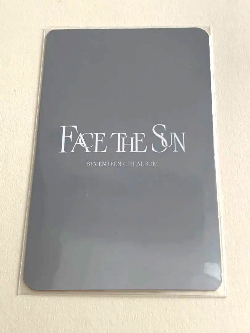 SEVENTEEN Jun Face The Sun Official Photocard Power Station
