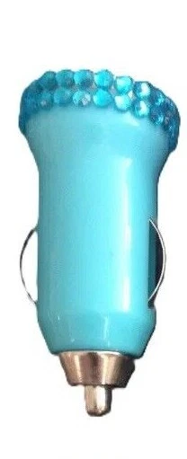 Cargador de Coche USB VIBE Bling 1000mA para Celular y Tablet - Varios Colores  Foto 2 de 4