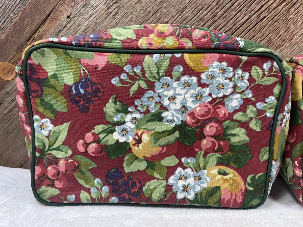 Set Of 2 Vintage Laura Ashley Travel Bags 10”x7” - Never Used | eBay