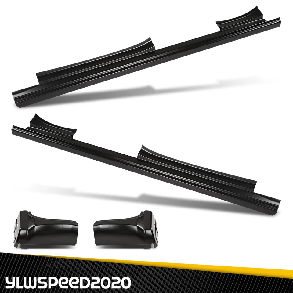 Fit For 14-18 Chevy Silverado GMC Sierra Double Cab Rocker Panels & Cab Corners Foto 2 de 4