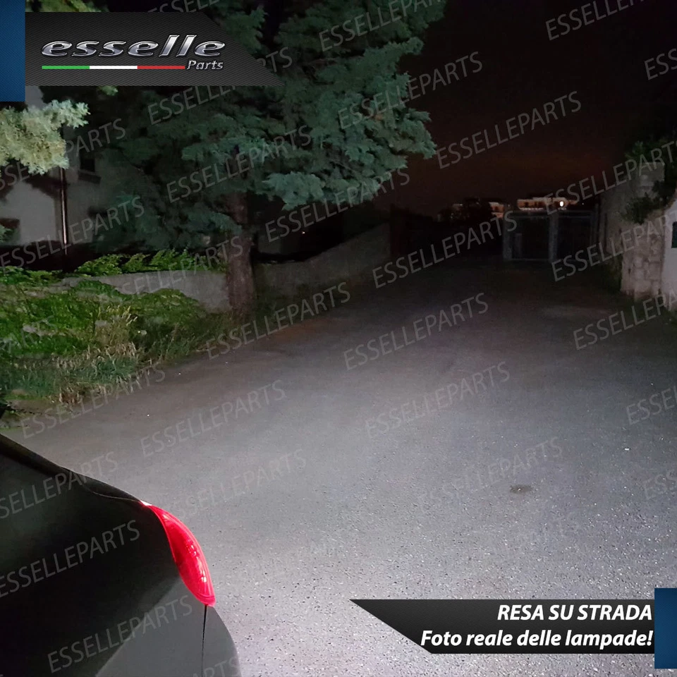 COPPIA LUCI RETROMARCIA LED P21W CANBUS 3.0 VOLKSWAGEN POLO AW1 6000K BIANCO - Immagine 2 di 3