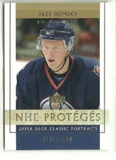 2002-03 Upper Deck Classic Portraits #113 Ales Hemsky RC 1101/1500 (ref 83965)