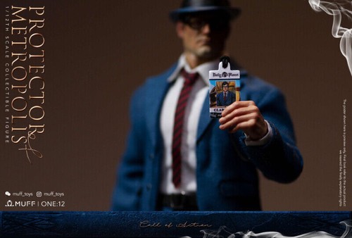 Muff Toys 1/12 Superman Metropolis Reporter Clark Figur Statue Modell Sammeln - Bild 19 von 24