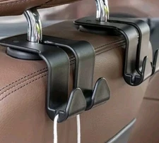Car Hook-  Seat Back Storage Hook - Car Seat Back Double Hook