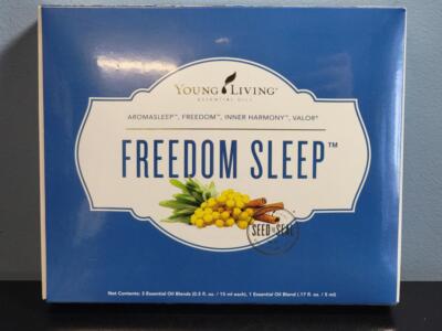 Young Living Freedom Sleep Set - 4 Oils Valor Inner Harmony Aroma Sleep - New!