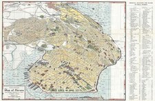 Carte picturale Mirabal 1953 de La Havane, Cuba