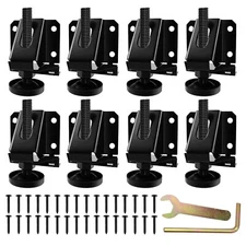 Adjustable Heavy-Duty Locking Furniture Leveling Foot Adjusters (8Pcs & 16Pcs)
