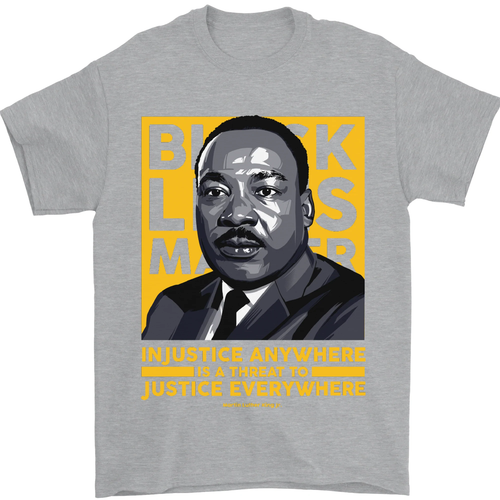 Mlk Martin Luther Rey Negro Vive Matter Camiseta Hombre 100% Algodón - Imagen 27 de 107