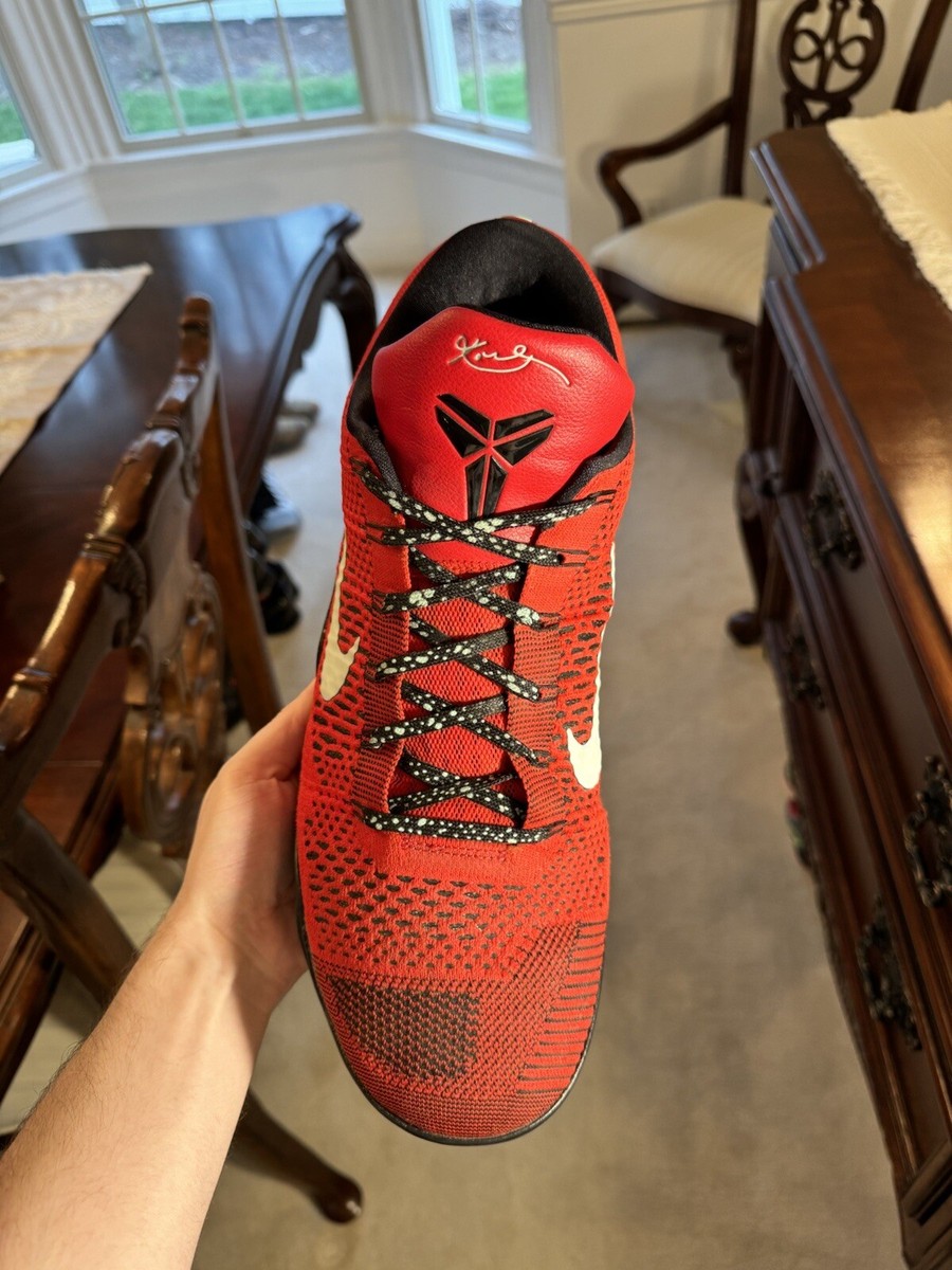 Size 16 - Nike Kobe 9 Elite Low University Red 2014 Used No