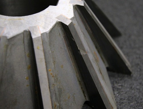 Fresa angular sin marca 125x40x32 EGW 50° K20 Ø125x52xØ32mm - ¡1 diente dañado! - Imagen 4 de 8
