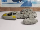 Y-wing Working ship Star Wars vintage Incomplete Some dirt