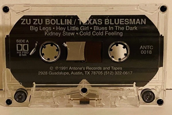 Zuzu Bollin - Texas Bluesman (Cass, Album, RE) (Mint (M)) - 3870356107 - Image 3 of 4