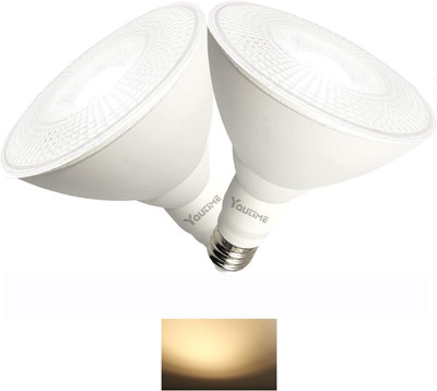 Flood Light Bulbs PAR38 LED Bulb Outdoor/Indoor,Warm White 3000K,15W