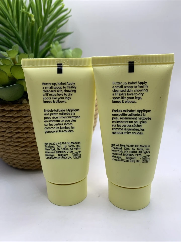 Mantequilla corporal batida Tarte Sugar Rush Cake 0,705 oz nueva sin caja y sellada X2 Foto 2 de 3