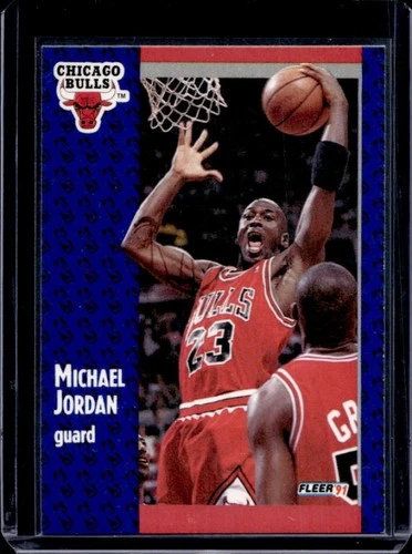 1991-92 Fleer Michael Jordan #29 Bulls
