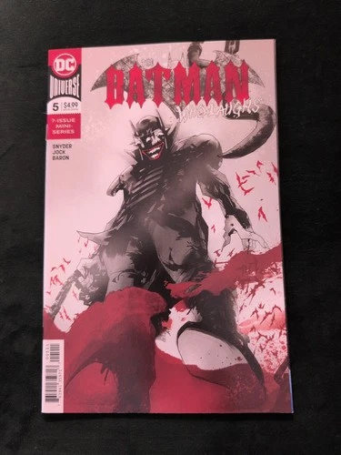 BATMAN WHO LAUGHS #5 JOCK FIRST PRINTING JOKER 1