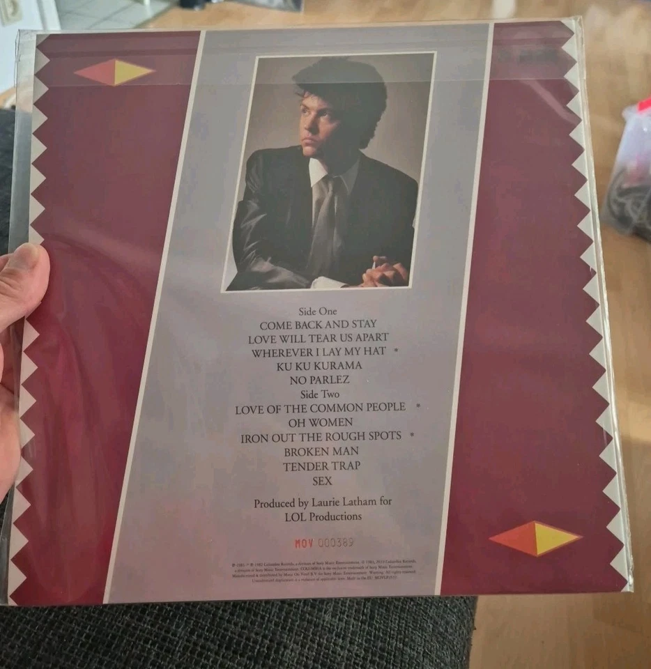 PAUL YOUNG - NO PARLEZ - LTD. PURPLE MARBLED VINYL - 389/2000 - SEALED - Bild 3 von 4