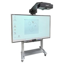 SMART SB685 UF55 interactive Whiteboard rollbar Fernbedienung fehlt, Schreibrest
