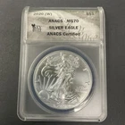 ANACS MS70 2020-W American Silver Eagle 1 Oz